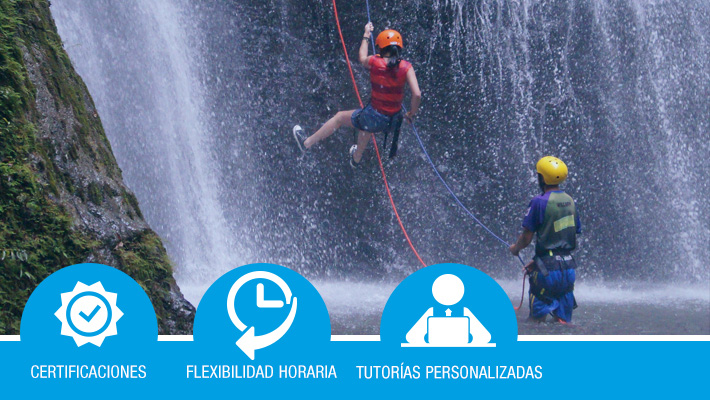 [Nº 68. Aula 6. Actividades en el medio natural.] Monitor deportivo de escalada y deportes de aventura