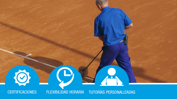 Mantenedor en instalaciones deportivas*