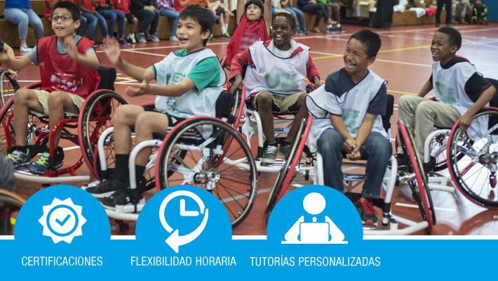 Eventos, competiciones recreativas, actividades y juegos de animación físico-deportiva y recreativa para usuarios con discapacidad física