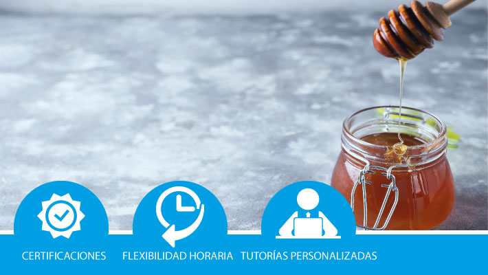 Envasado y almacenado de miel y polen en aplicultura