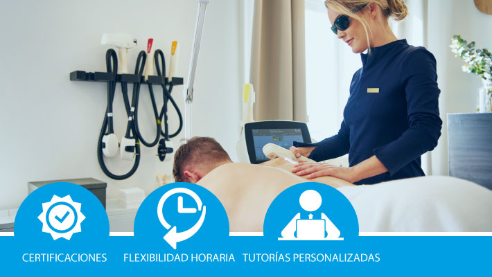 Depilación del vello por métodos temporales y/o definitivos*