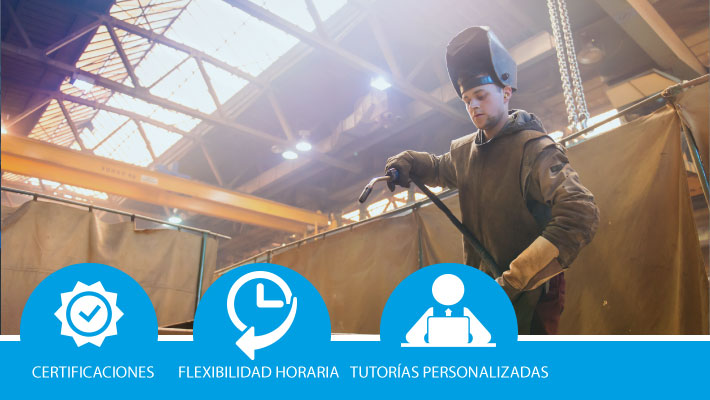 Soldadura semiautomática mag para calderería 