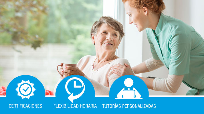 Actividades diarias y comunicación con personas dependientes en instituciones