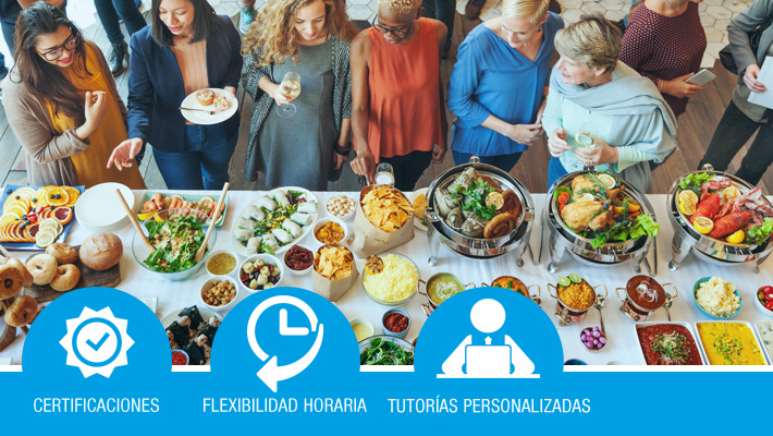 Recepción y lavado de servicios de catering*