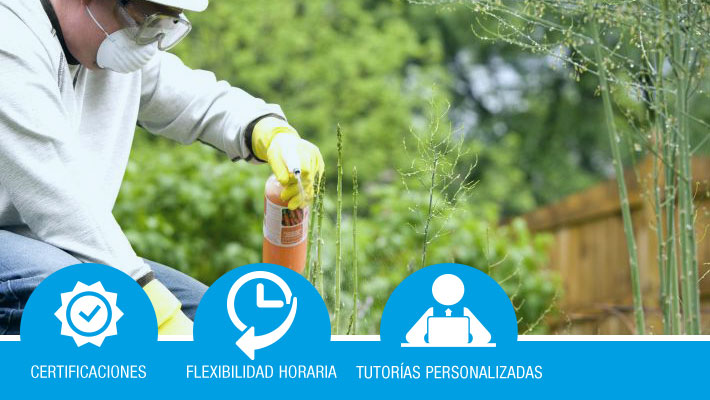 Aplicación de métodos de control fitosanitarios en plantas, suelo e instalaciones*