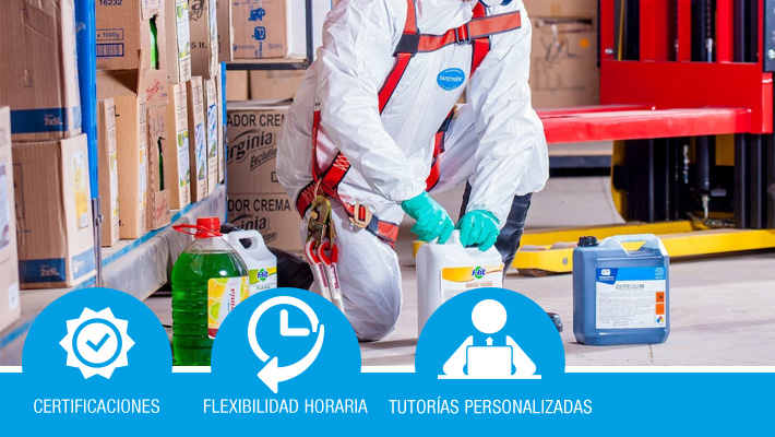 Gestión Medioambiental: Manipulación de Residuos y Productos Químicos (Bonificado)