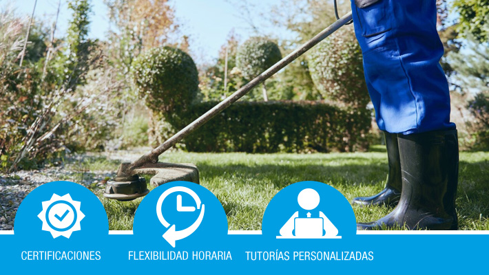 Maquinaria de Jardinería y su Mantenimiento (Bonificado)